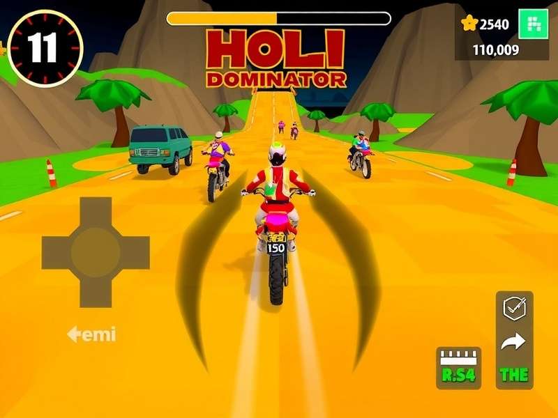 Holi Race Dominator regional variants comparison